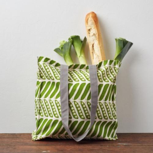 Pea Pod Shopping Bag